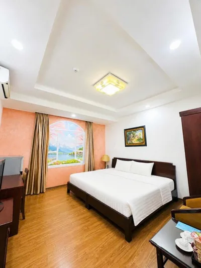 Superior tweepersoonskamer met tweepersoonsbed of twee aparte bedden — Sao Mai Boutique Hotel